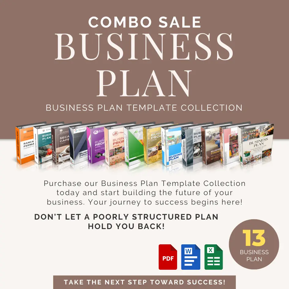 COMBO SALE - Business Plan Template Collection