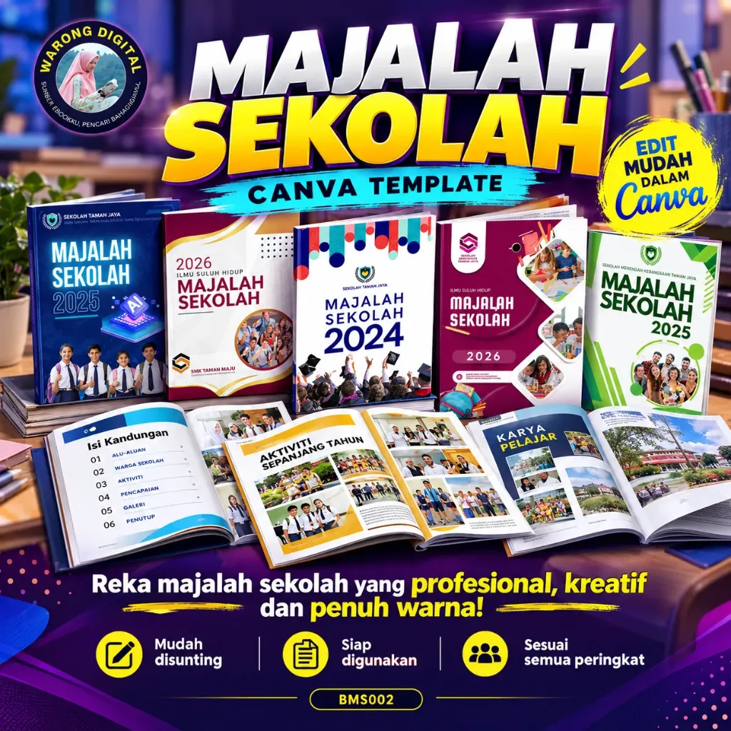 [BMS002] BUNDLE  - Majalah Sekolah BMS002
