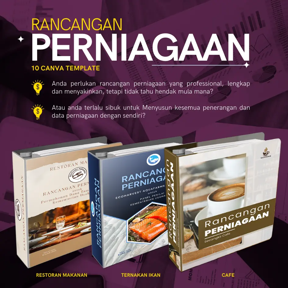 [BRP001] BUNDLE - Rancangan Perniagaan BRP001