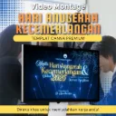 Canva Template - Video Montage Hari Anugerah MHA001