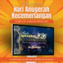 Canva Template - Video Montage Hari Anugerah MHA003