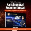 Canva Template - Video Montage Hari Anugerah MHA010