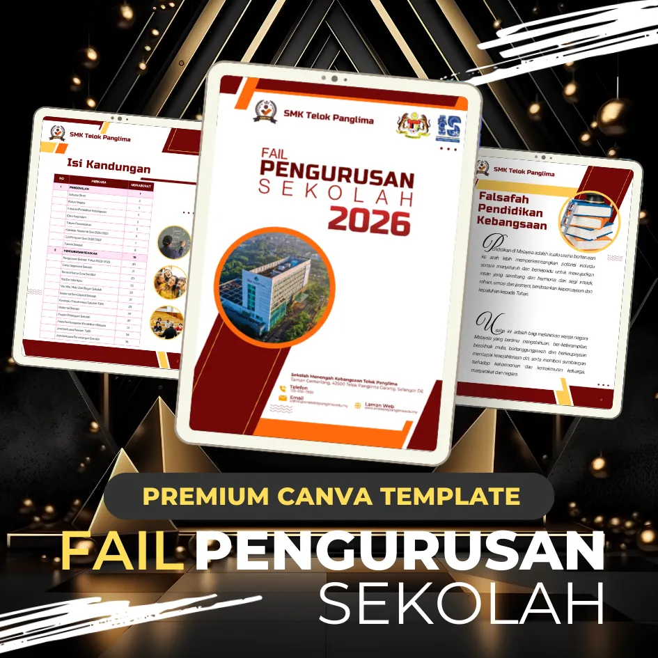 [FPS004] Canva Template - Fail Pengurusan Sekolah FPS004