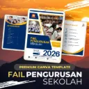 Canva Template - Fail Pengurusan Sekolah FPS008