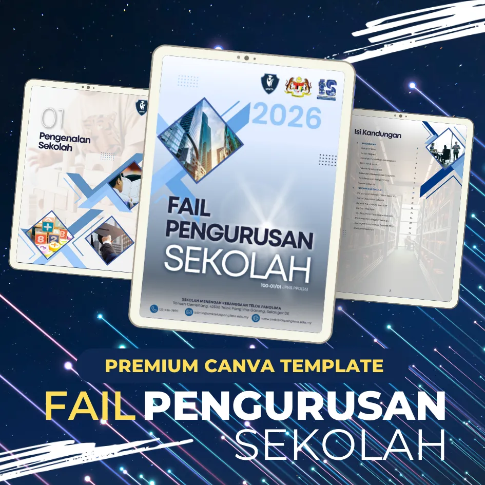 [FPS010] Canva Template - Fail Pengurusan Sekolah FPS010