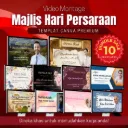 BUNDLE SALE - Canva Template Video Montage Majlis Hari Persaraan BMHP001