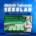 Canva Template - Video Montage Aktiviti Tahunan Sekolah MATS001
