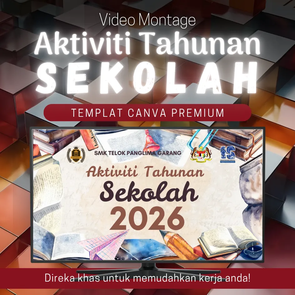 Canva Template - Video Montage Aktiviti Tahunan Sekolah MATS006