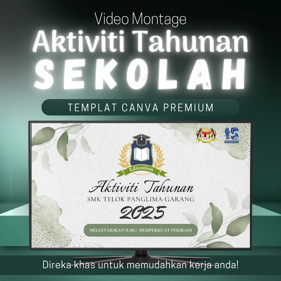 Canva Template - Video Montage Aktiviti Tahunan Sekolah MATS008