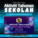 Canva Template - Video Montage Aktiviti Tahunan Sekolah MATS009