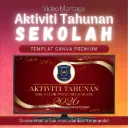 Canva Template - Video Montage Aktiviti Tahunan Sekolah MATS010