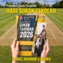 Canva Template - Buku Aturcara Hari Sukan Tahunan Sekolah PHS010