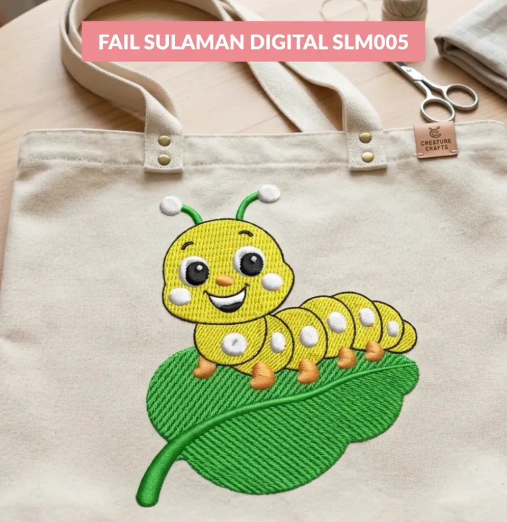[SLM005] Fail Sulaman Digital Sedia untuk Mesin Sulam - SLM005