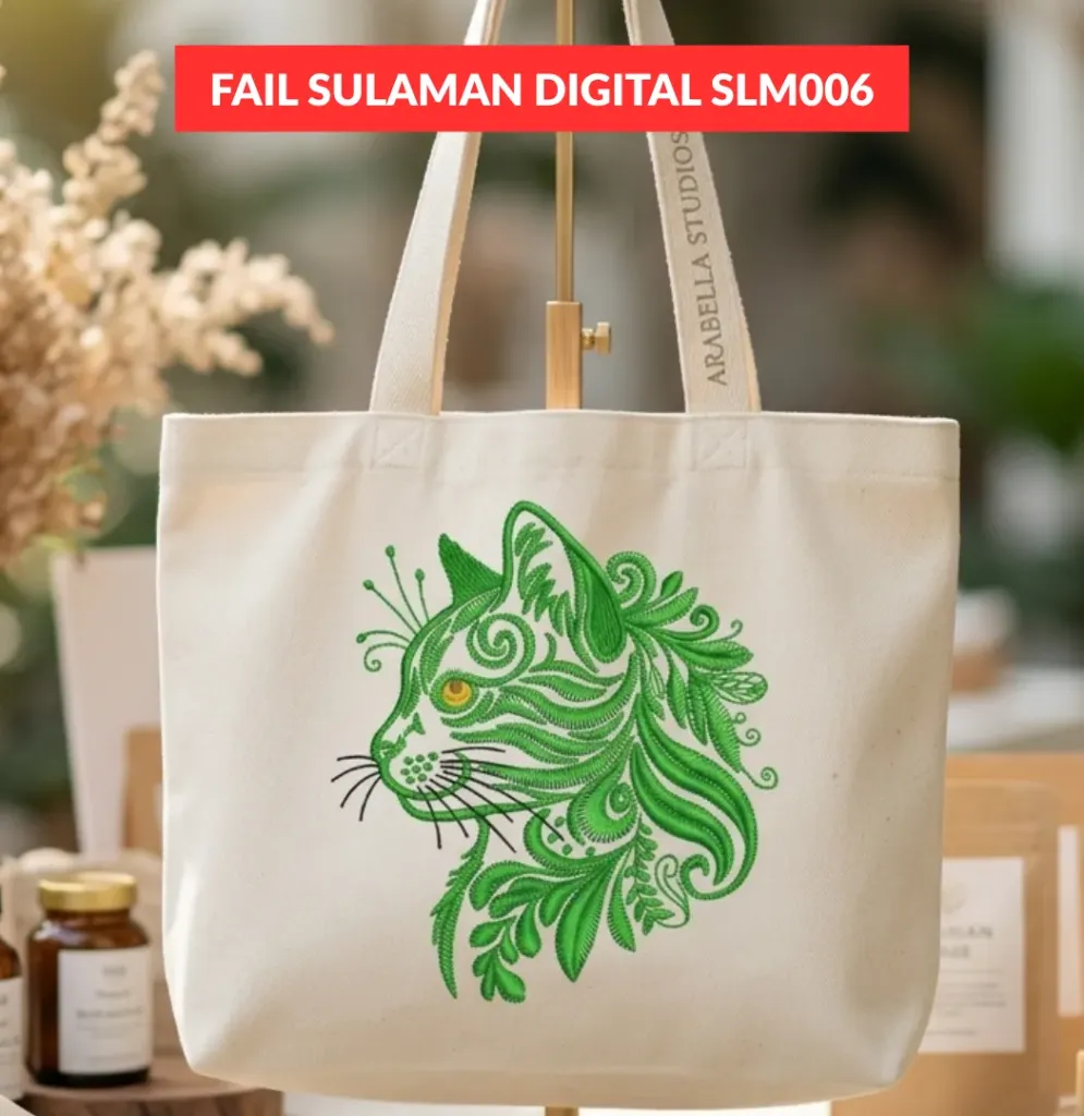 [SLM006] Fail Sulaman Digital Sedia untuk Mesin Sulam - SLM006