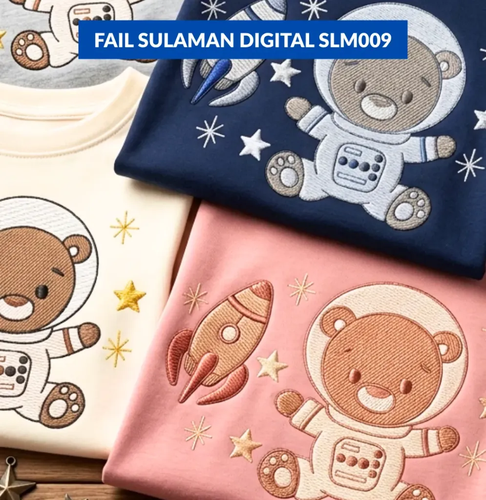 [SLM009] Fail Sulaman Digital Sedia untuk Mesin Sulam - SLM009