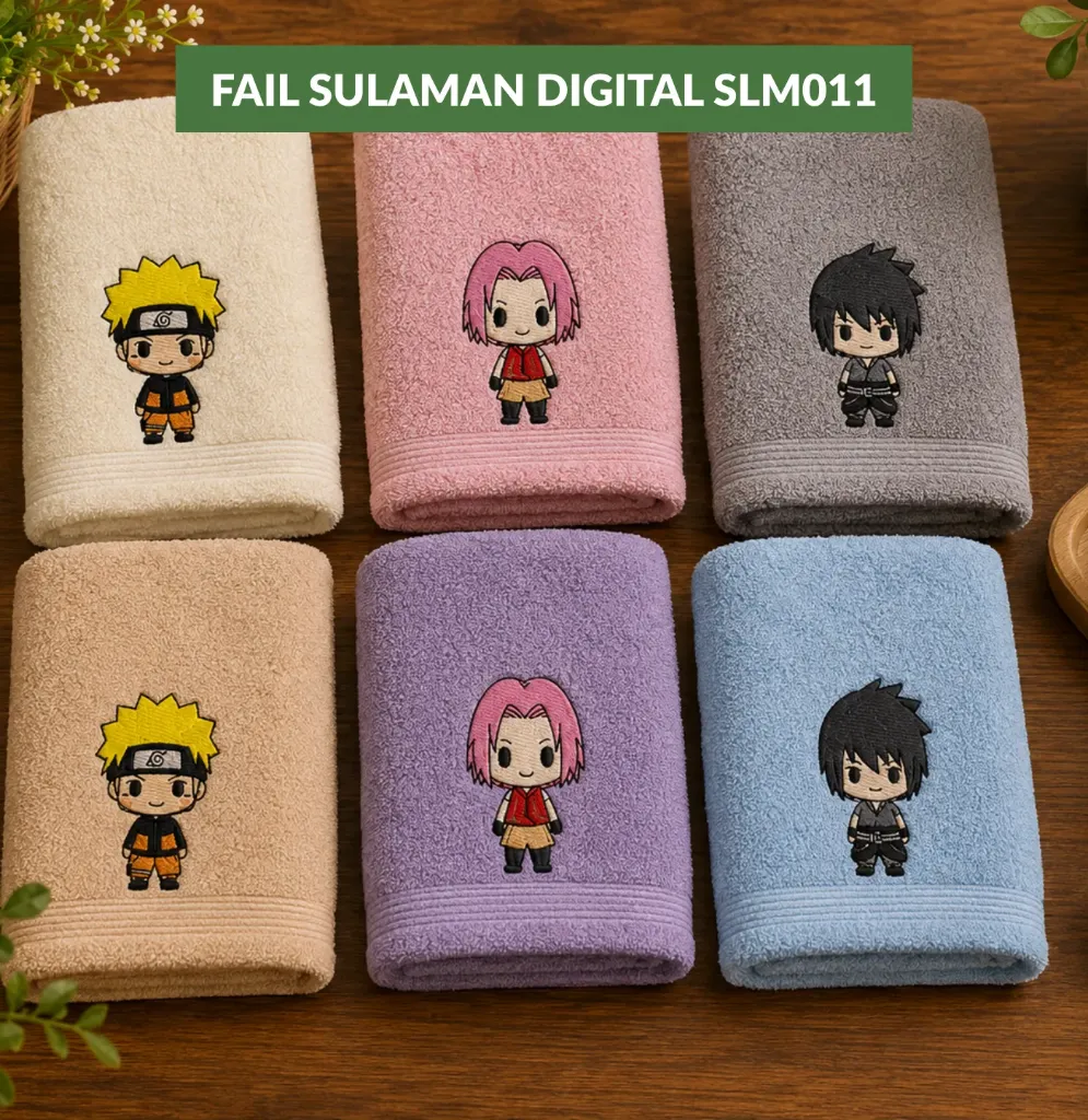 [SLM011] Fail Sulaman Digital Sedia untuk Mesin Sulam - SLM011