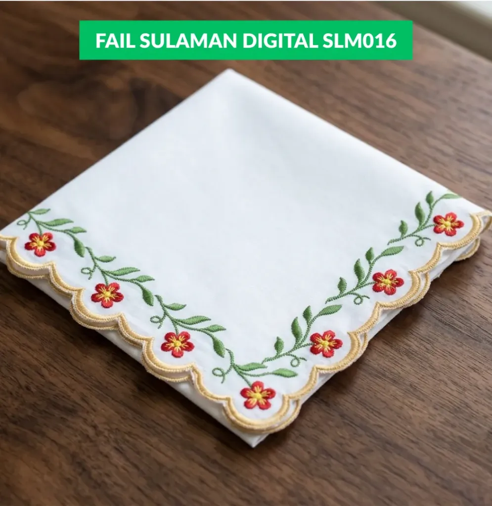 [SLM016] Fail Sulaman Digital Sedia untuk Mesin Sulam - SLM016