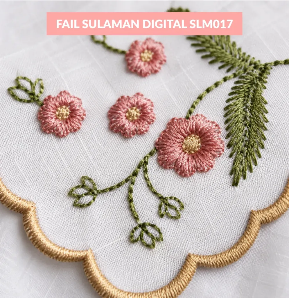 [SLM017] Fail Sulaman Digital Sedia untuk Mesin Sulam - SLM017