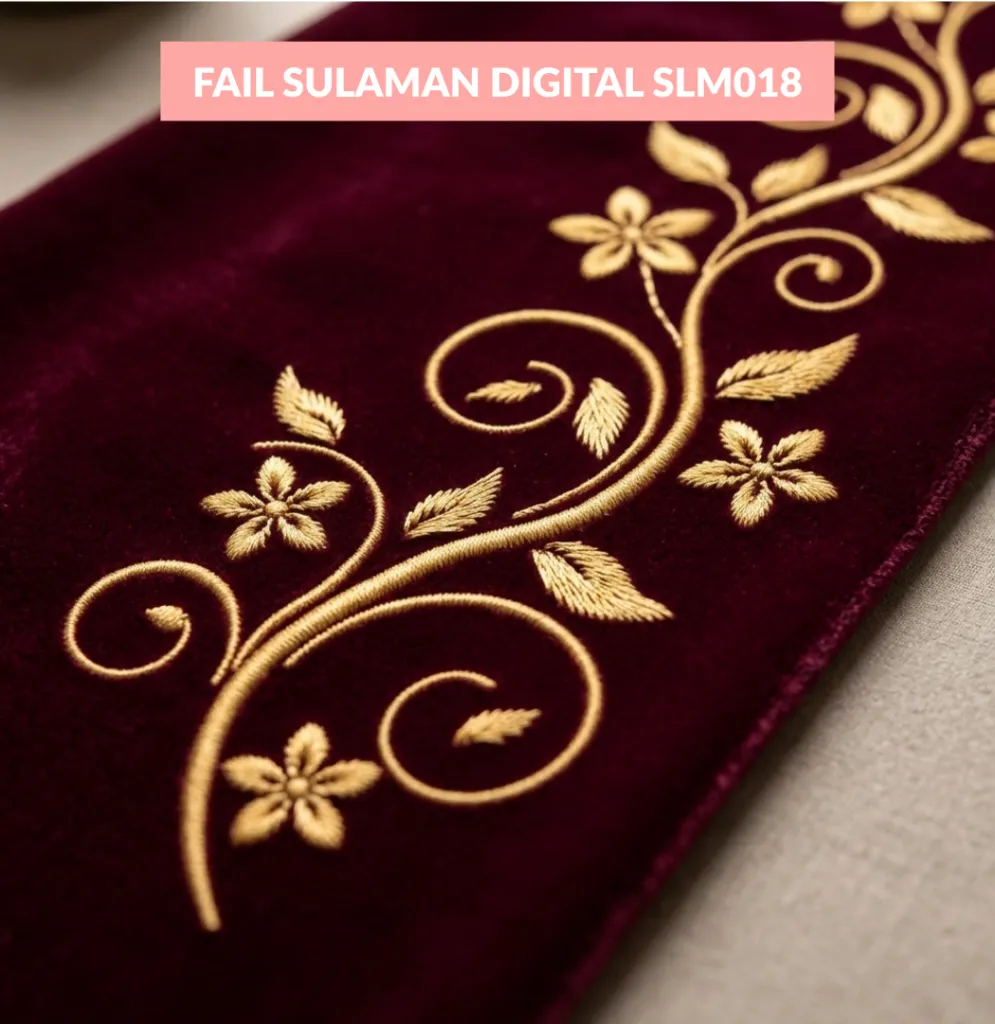 [SLM018] Fail Sulaman Digital Sedia untuk Mesin Sulam - SLM018