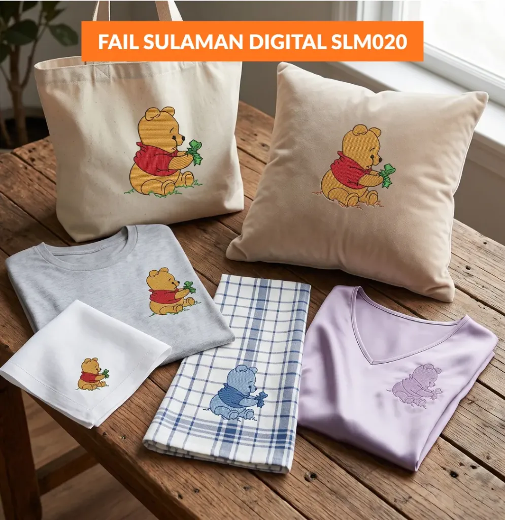 [SLM021] Fail Sulaman Digital Sedia untuk Mesin Sulam - SLM021