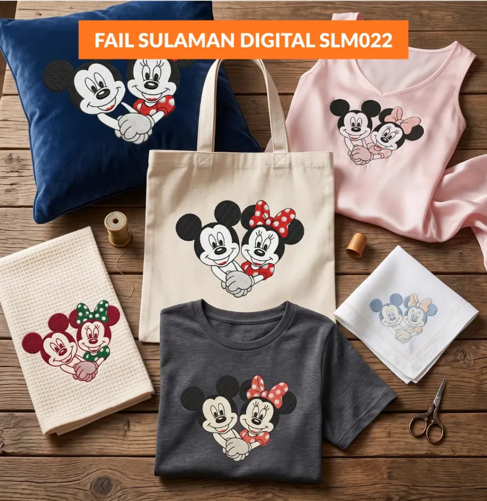 [SLM022] Fail Sulaman Digital Sedia untuk Mesin Sulam - SLM022
