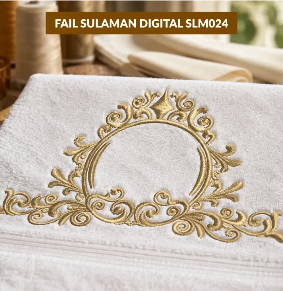 [SLM024] Fail Sulaman Digital Sedia untuk Mesin Sulam - SLM024