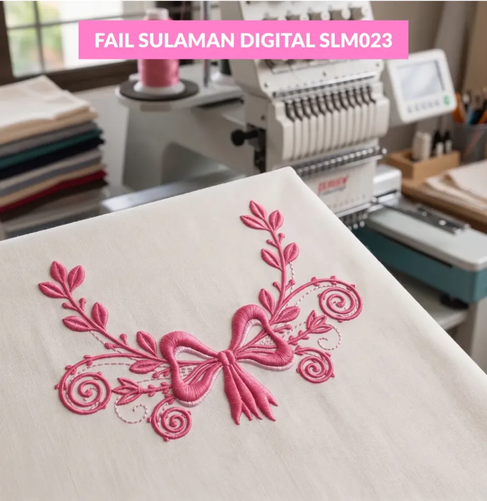 [SLM023] Fail Sulaman Digital Sedia untuk Mesin Sulam - SLM023