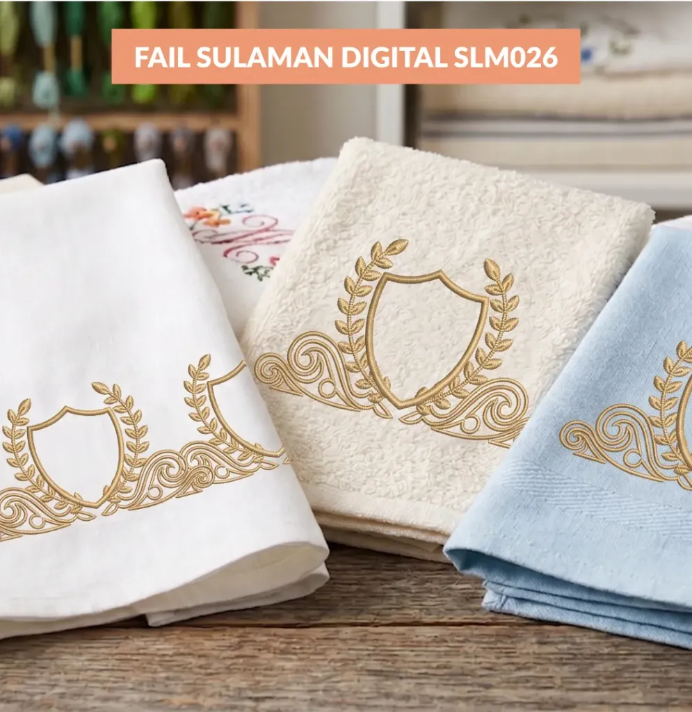 [SLM026] Fail Sulaman Digital Sedia untuk Mesin Sulam - SLM026