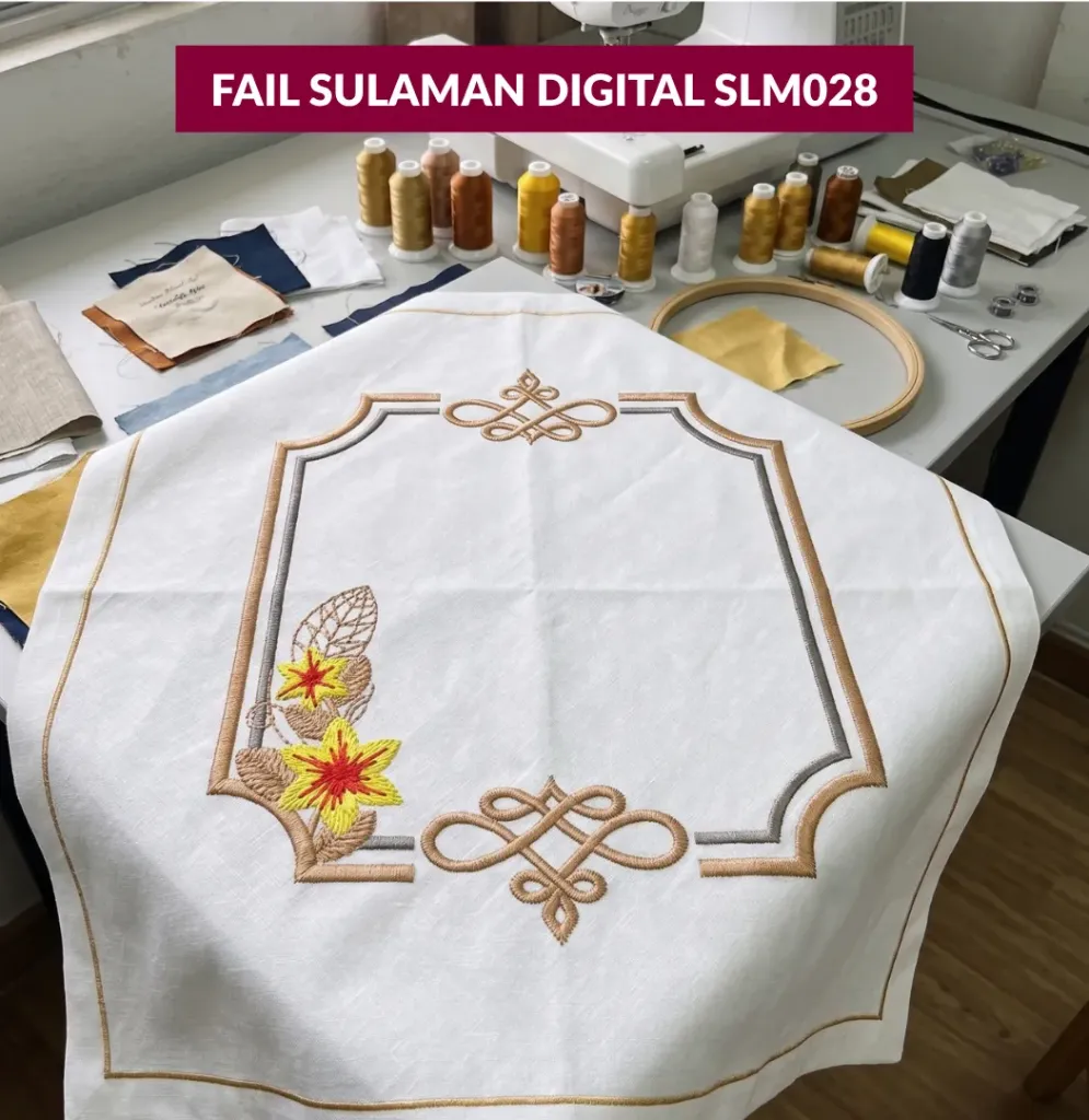 [SLM028] Fail Sulaman Digital Sedia untuk Mesin Sulam - SLM028