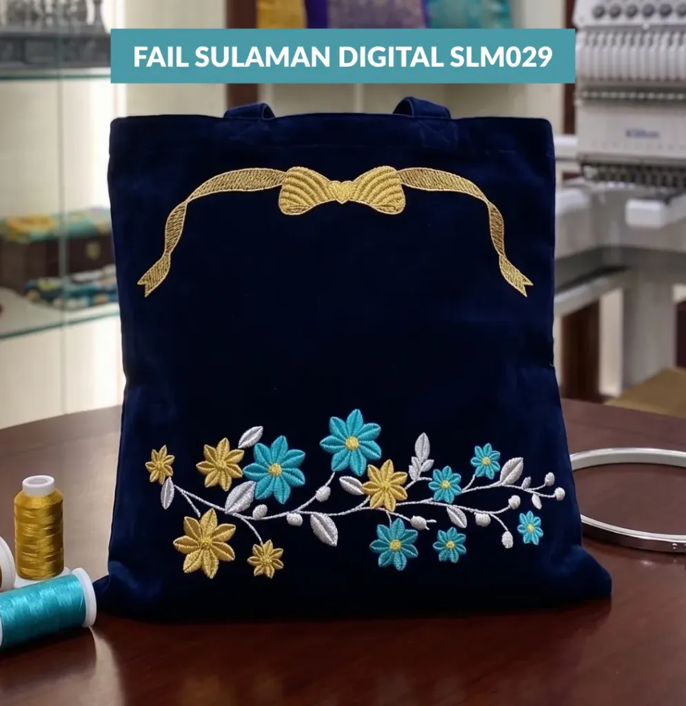 [SLM029] Fail Sulaman Digital Sedia untuk Mesin Sulam - SLM029