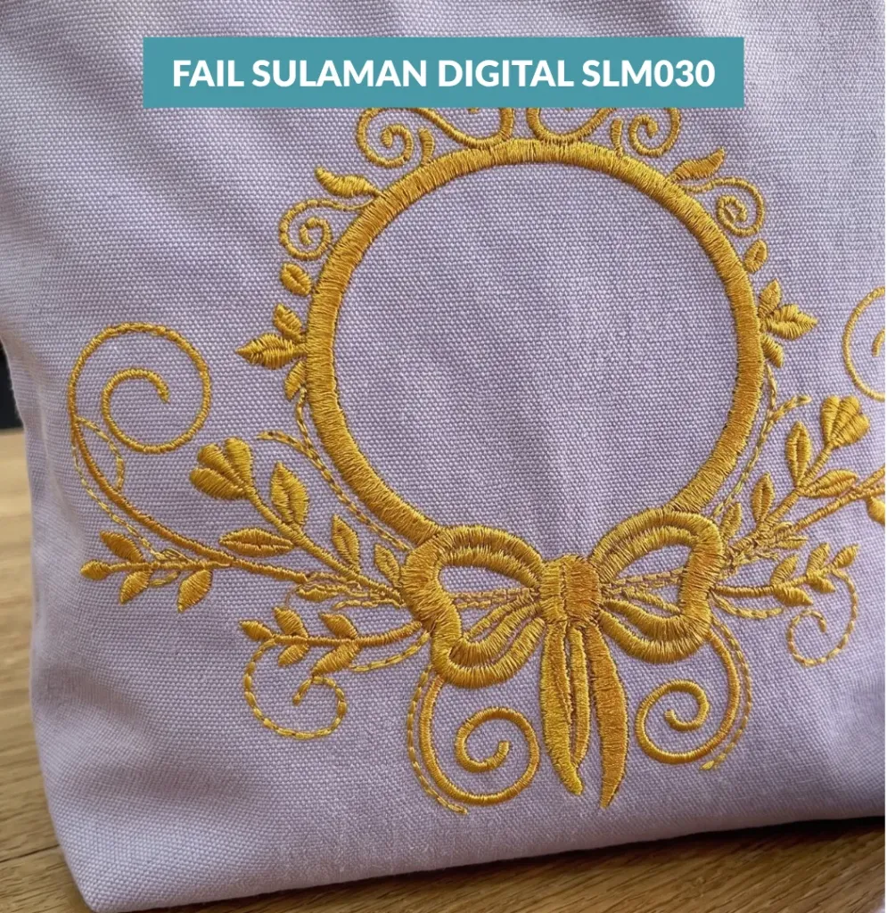 Fail Sulaman Digital Sedia untuk Mesin Sulam - SLM030
