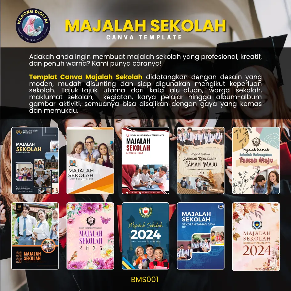 [BMS001] BUNDLE - Majalah Sekolah BMS001